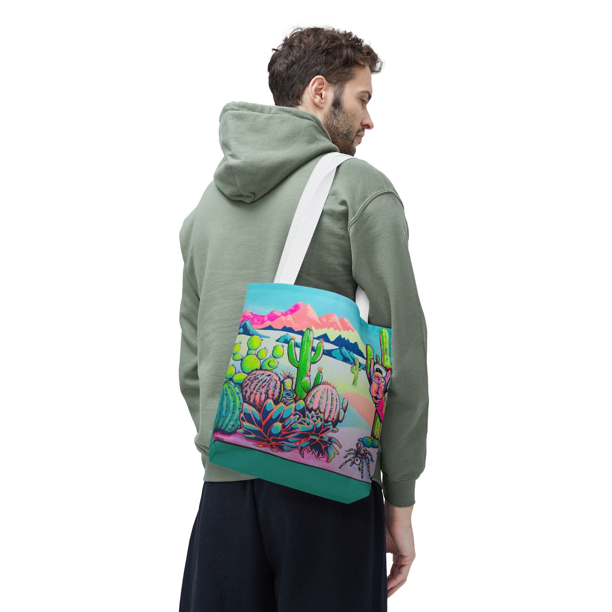 Premium Cyclops Camel Tote Bag, Original Artist Design, Reusable Shopping Tote,  Eco-Friendly