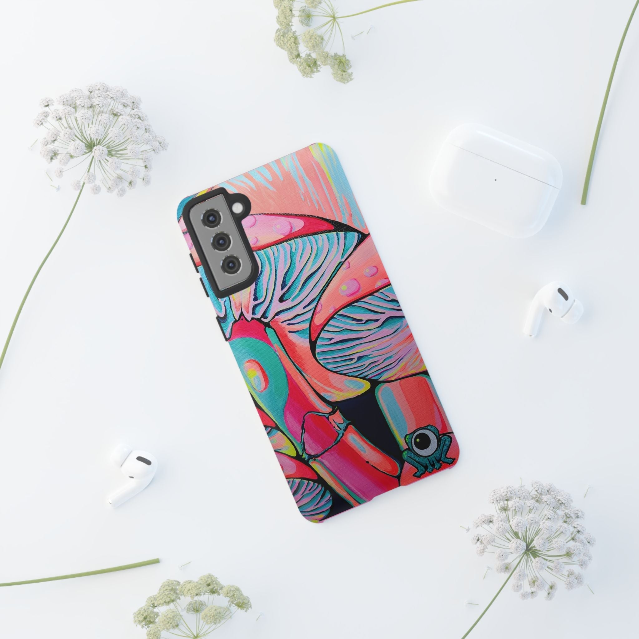 Neon Sushi Tough Phone Case
