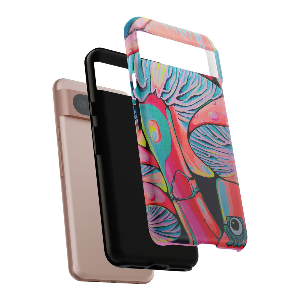 Trippy Mushrooms Tough Phone Case