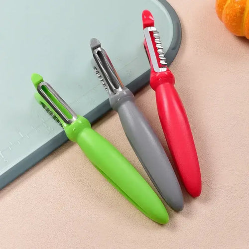 5 piece colorful stainless steel vegetable peeler set kitchen tools