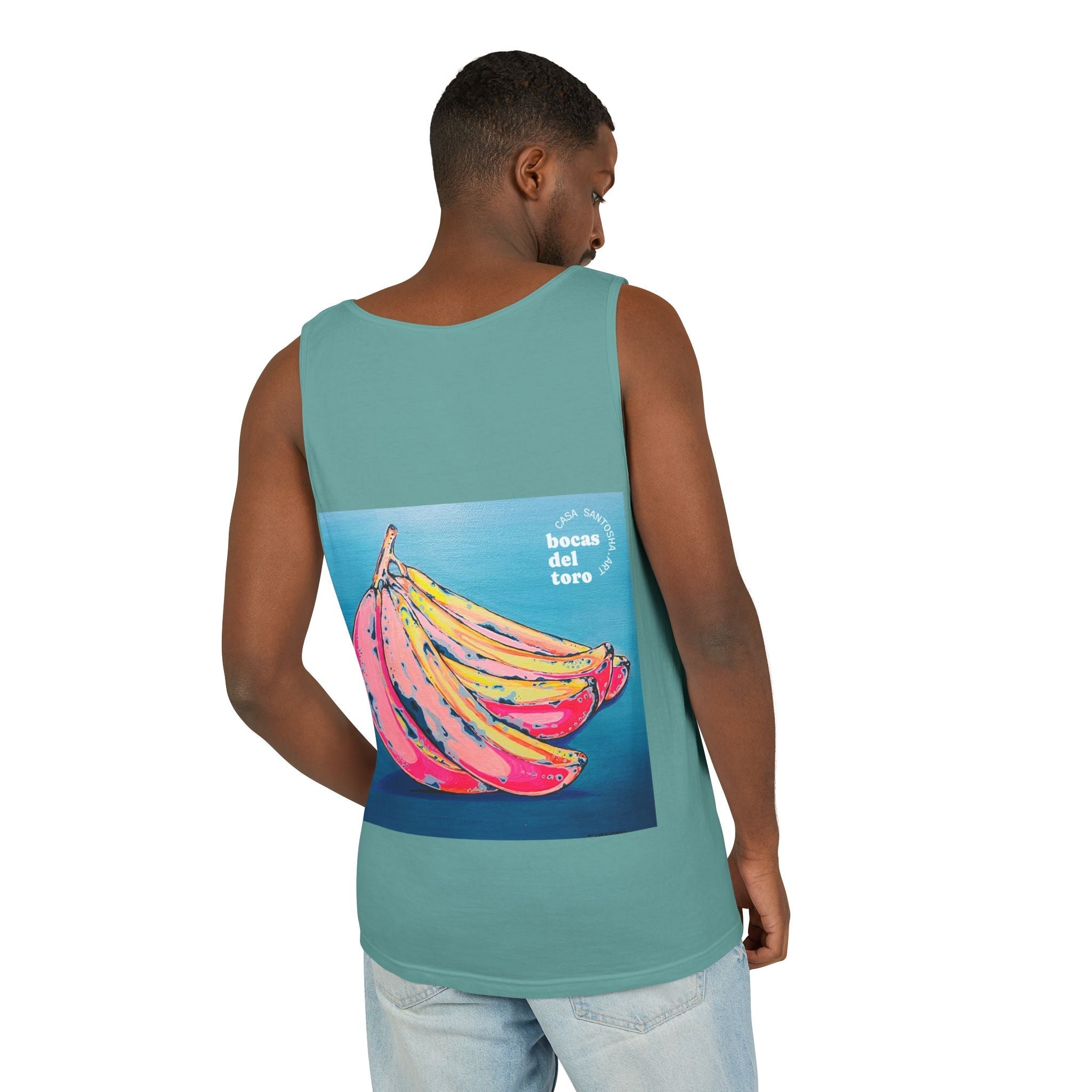 Unisex Neon Bananas Tank Top - Perfect for Summer Vibes
