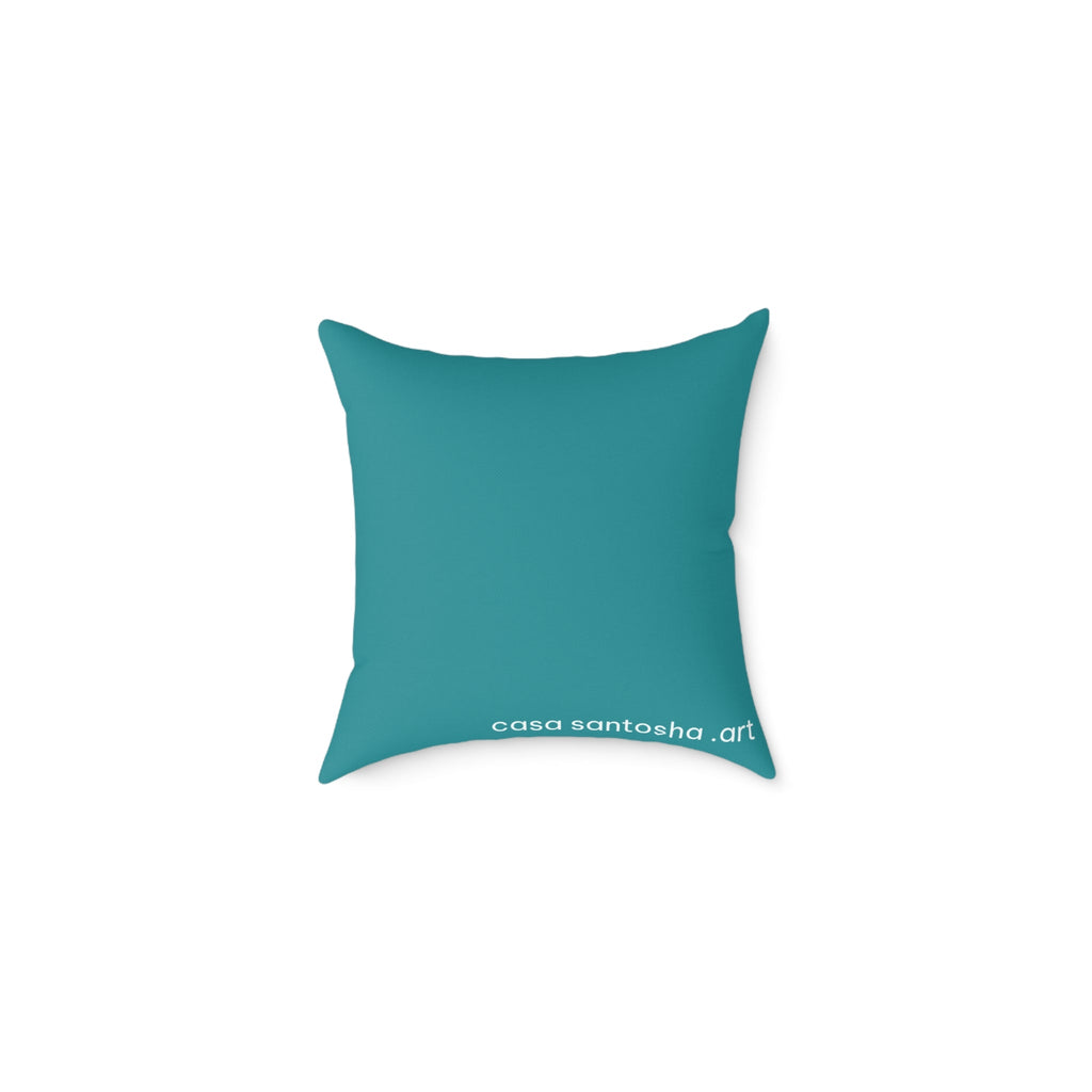 Bocas Del Toro Sign Art Canvas Decorative Pillow