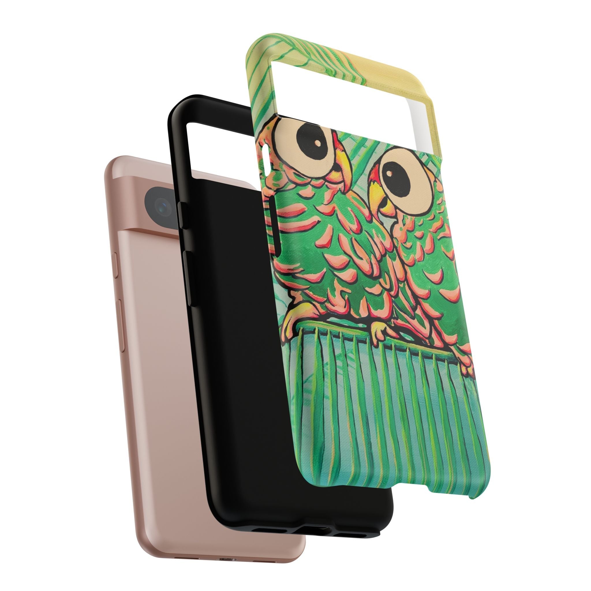 Chatty Cyclops Parrots Tough Phone Case