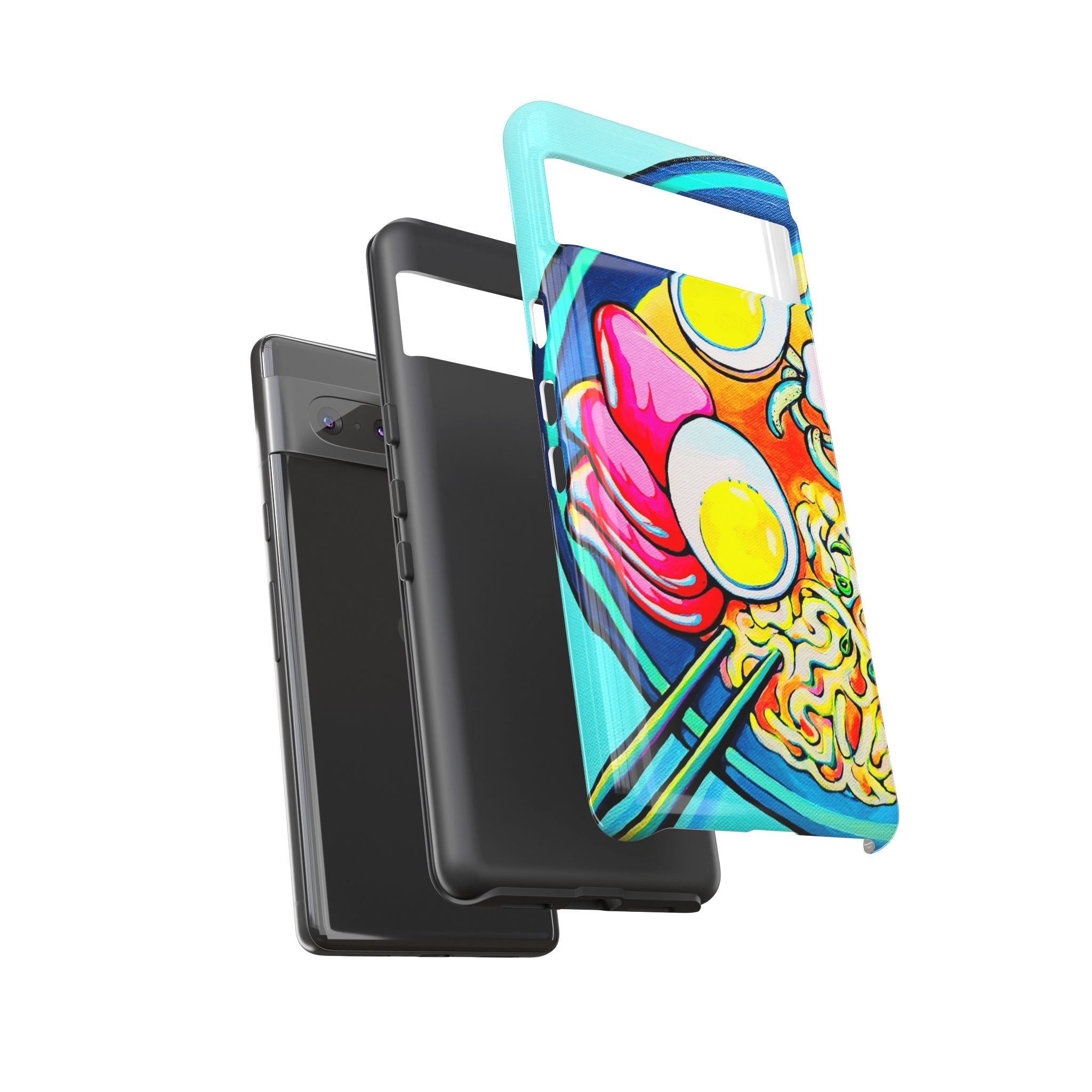 Neon Ramen Tough Phone Case