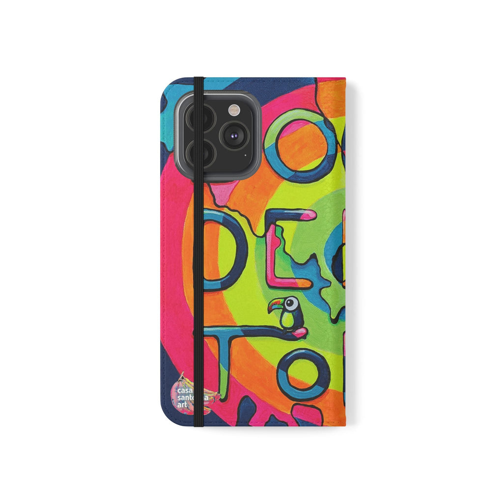 Bocas Del Toro Islands Flip Phone Case – Wallet Cover with Card Slots