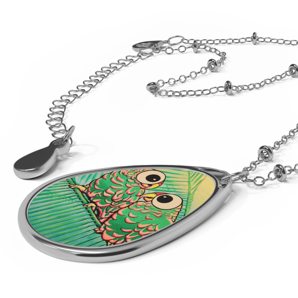 Chatty Cyclops Parrots Necklace