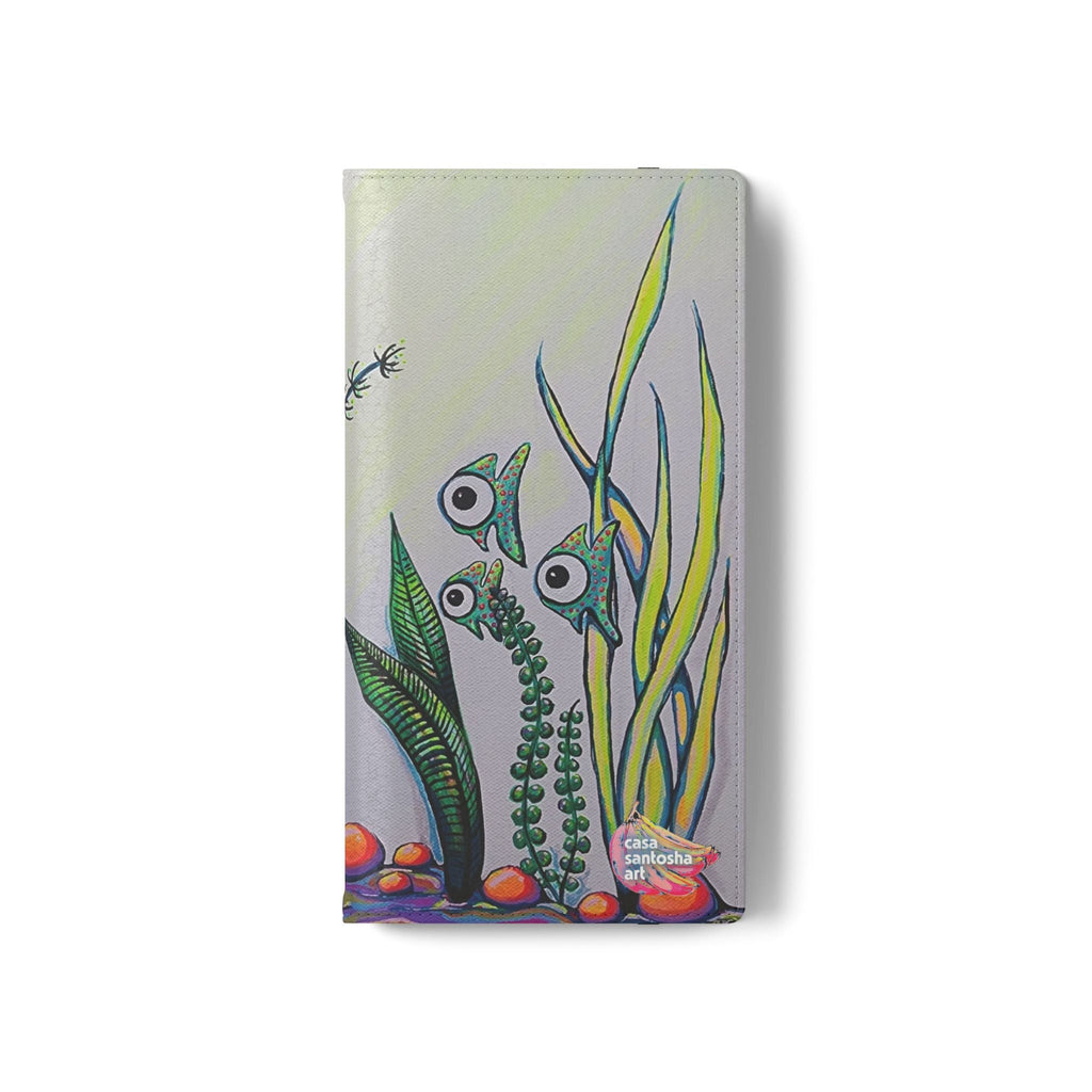 Cyclops Clam Flip Phone Case – Wallet Cover with Card Slots
