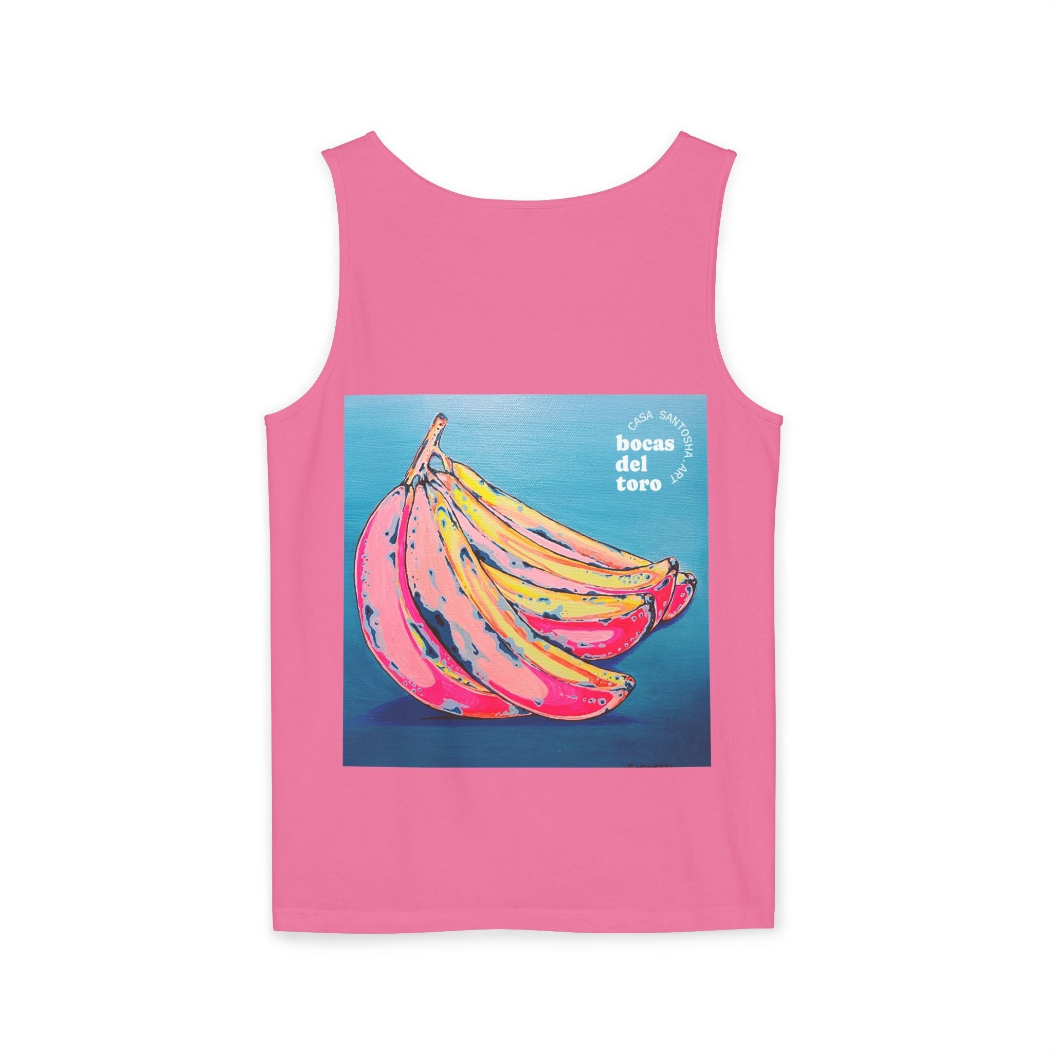 Unisex Neon Bananas Tank Top - Perfect for Summer Vibes