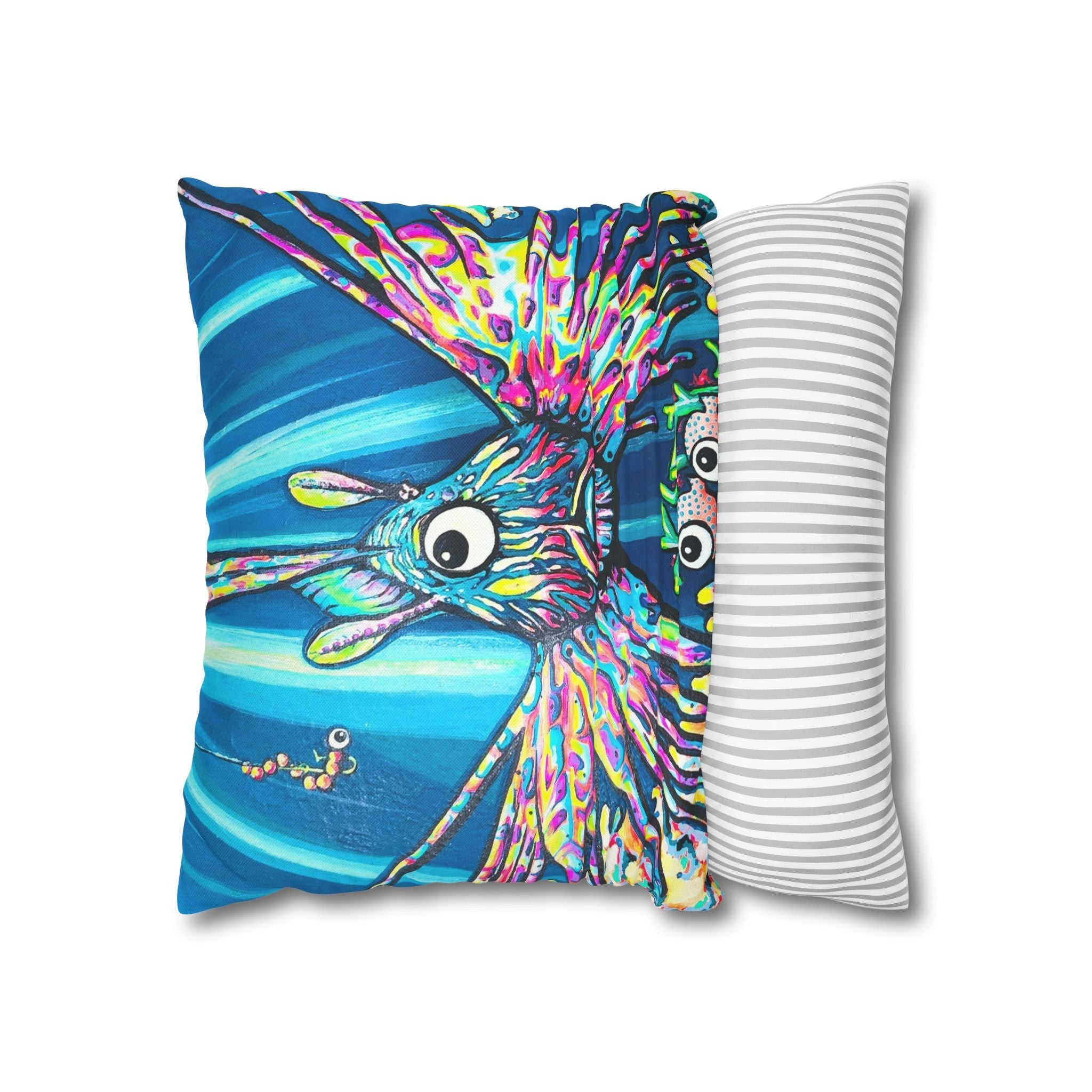 Cyclops Lionfish Pillowcase, Cover Only
