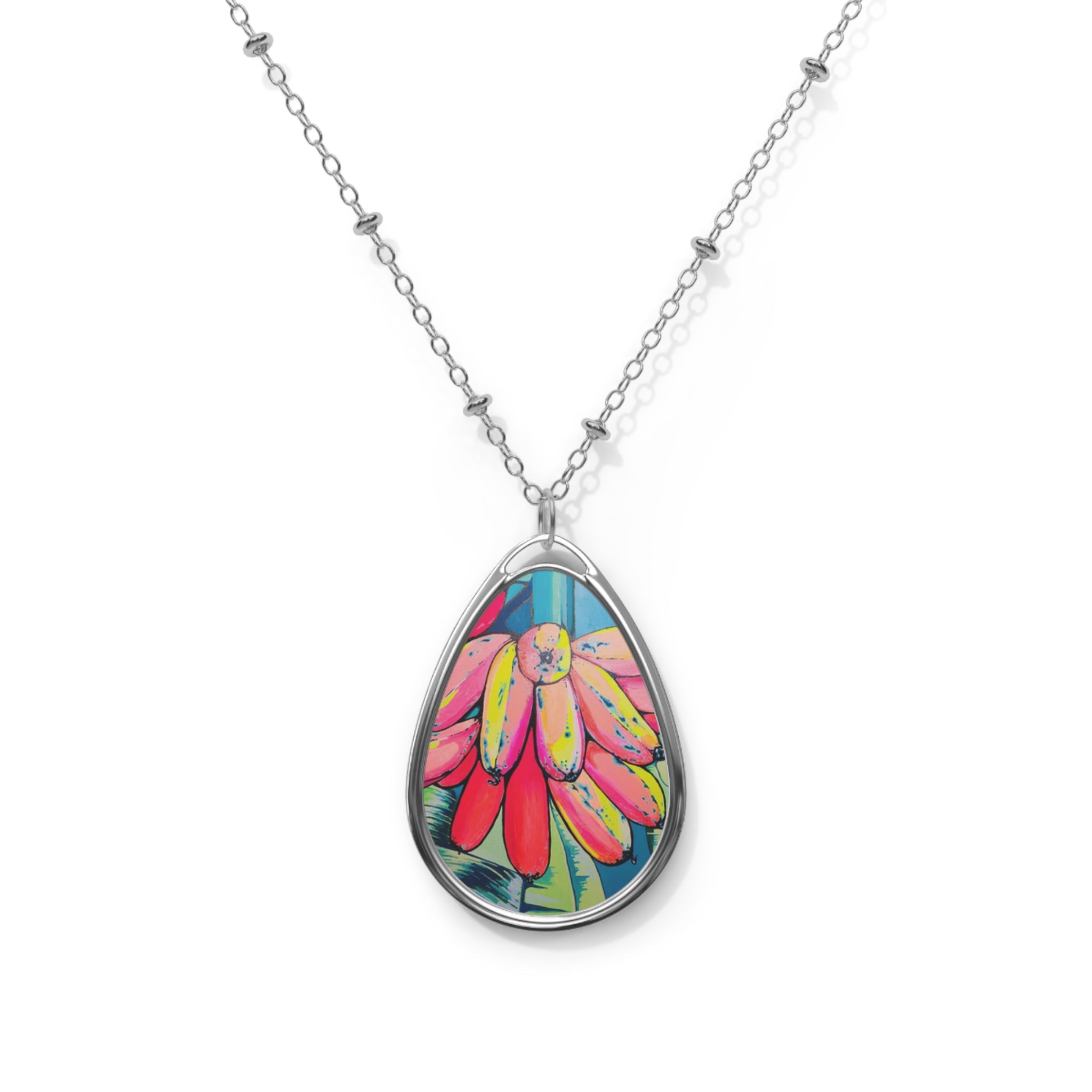 Neon Primitivo Bananas Necklace