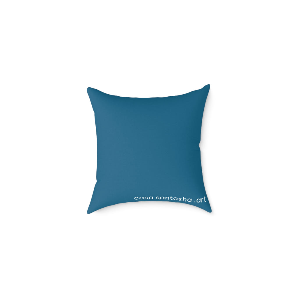 Cyclops Pufferfish Art Canvas Decorative Pillow