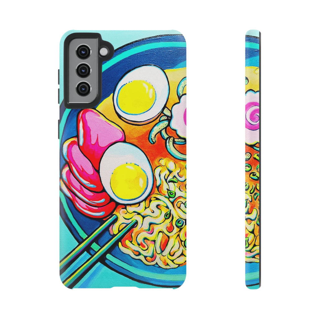 Neon Ramen Tough Phone Case