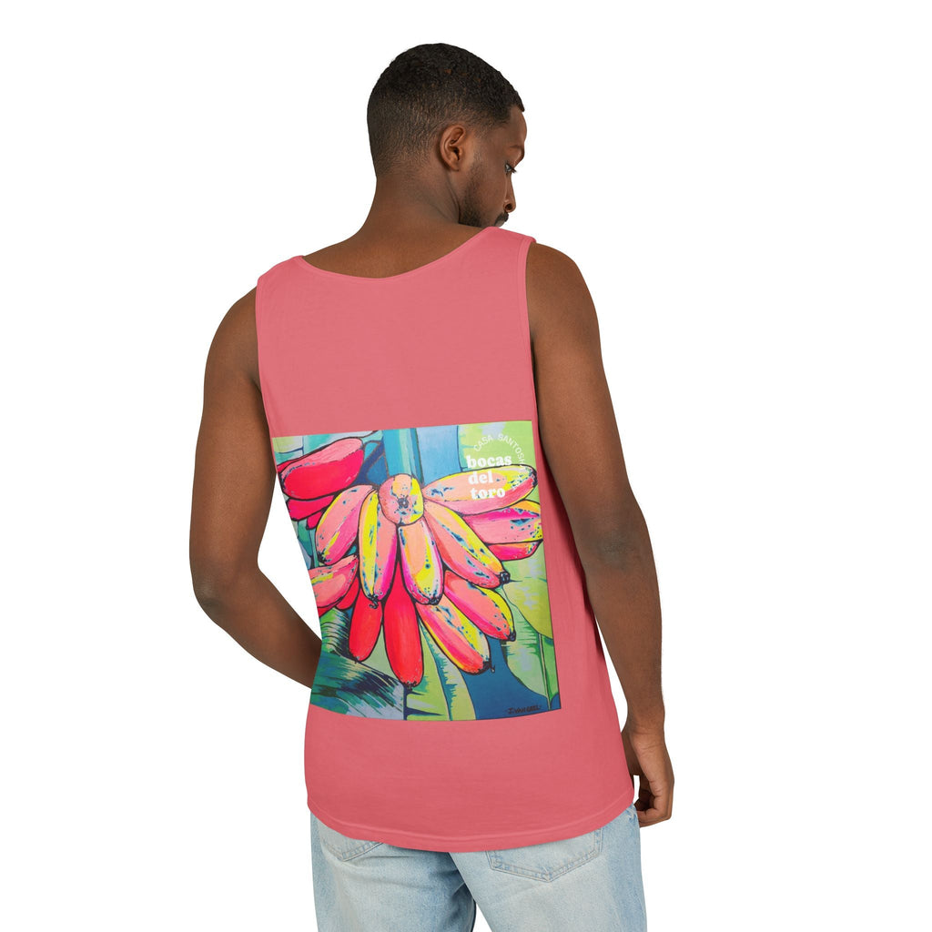 Unisex Neon Primitivo Bananas Tank Top - Perfect for Summer Vibes