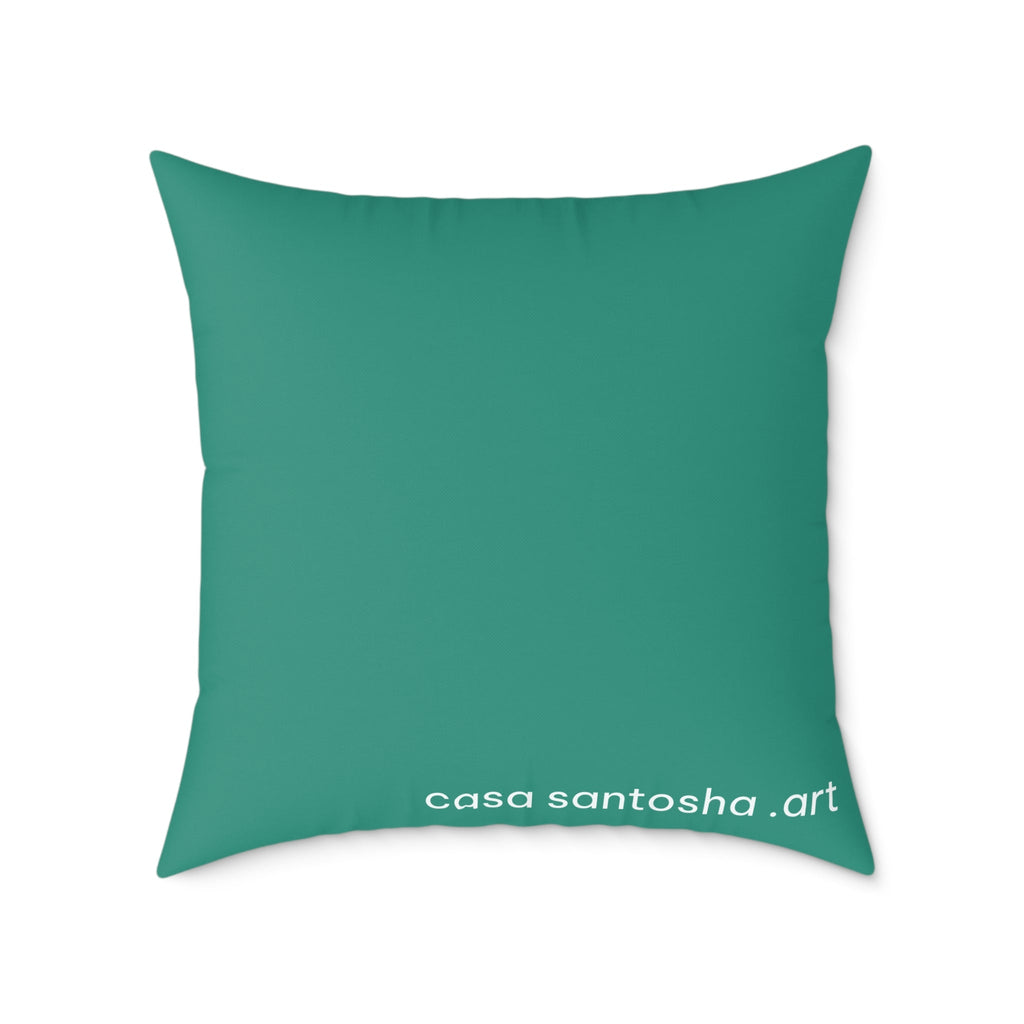 Chatty Cyclops Parrots Art Canvas Decorative Pillow