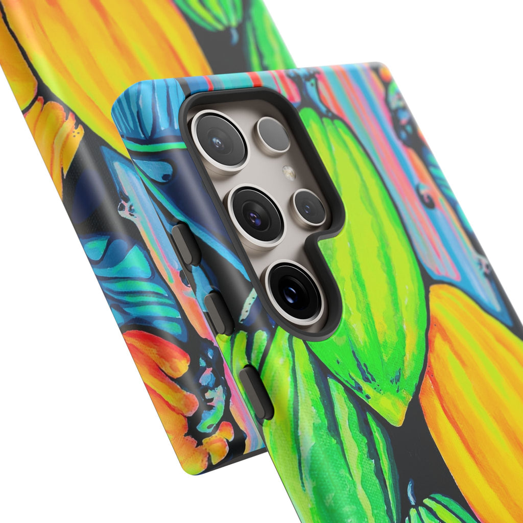 Neon Cacao Tough Phone Case