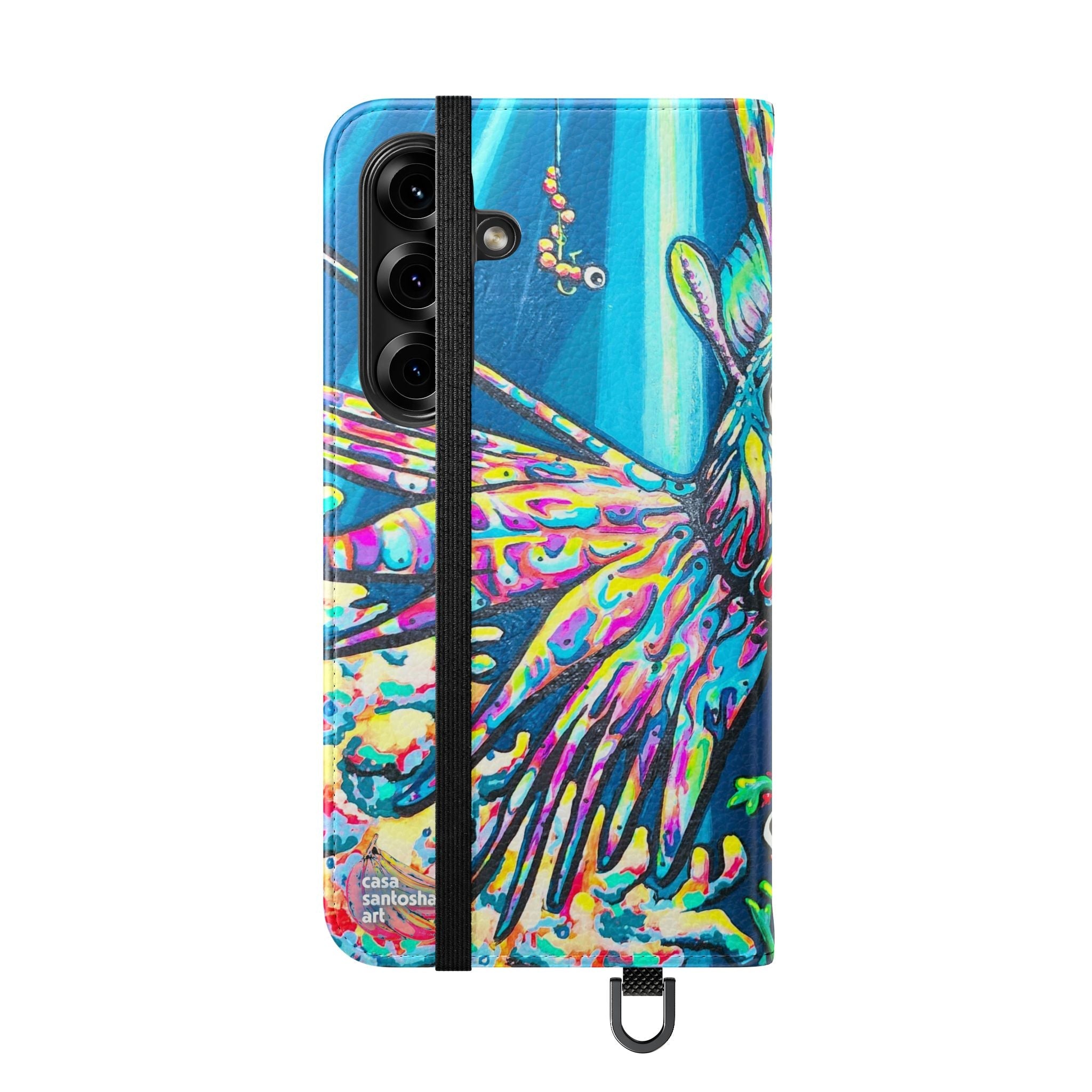 Cyclops Lionfish Flip Phone Case – Wallet Cover with Card Slots