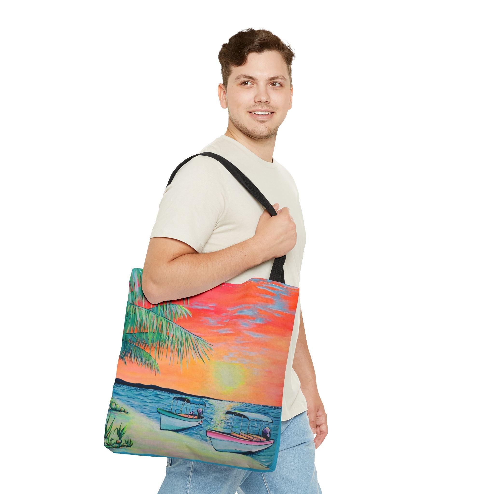 Premium Panga Express Tote Bag, Original Artist Design, Reusable Shopping Tote,  Eco-Friendly