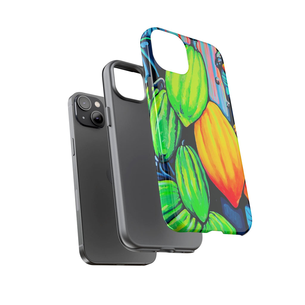 Neon Cacao Tough Phone Case
