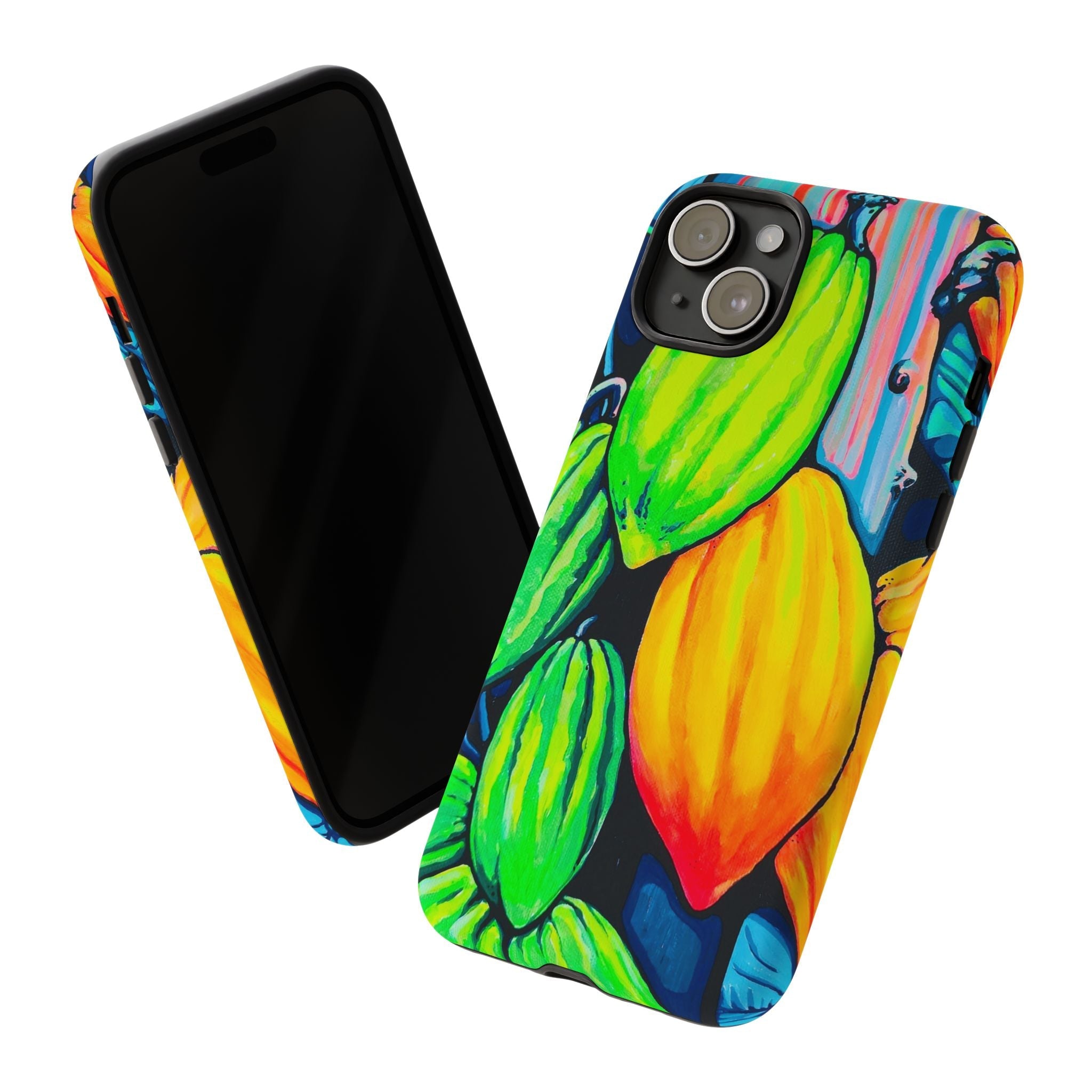 Neon Cacao Tough Phone Case