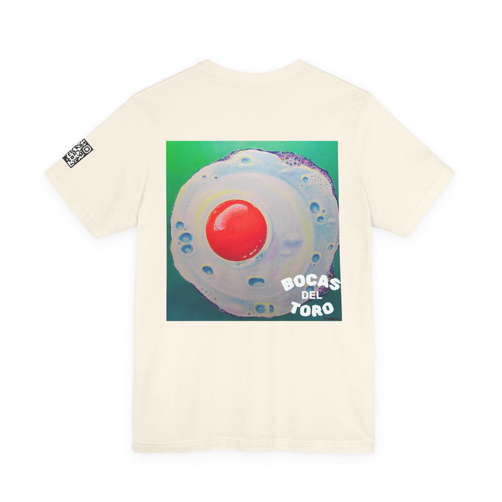 Unisex Neon Fried Egg Tee