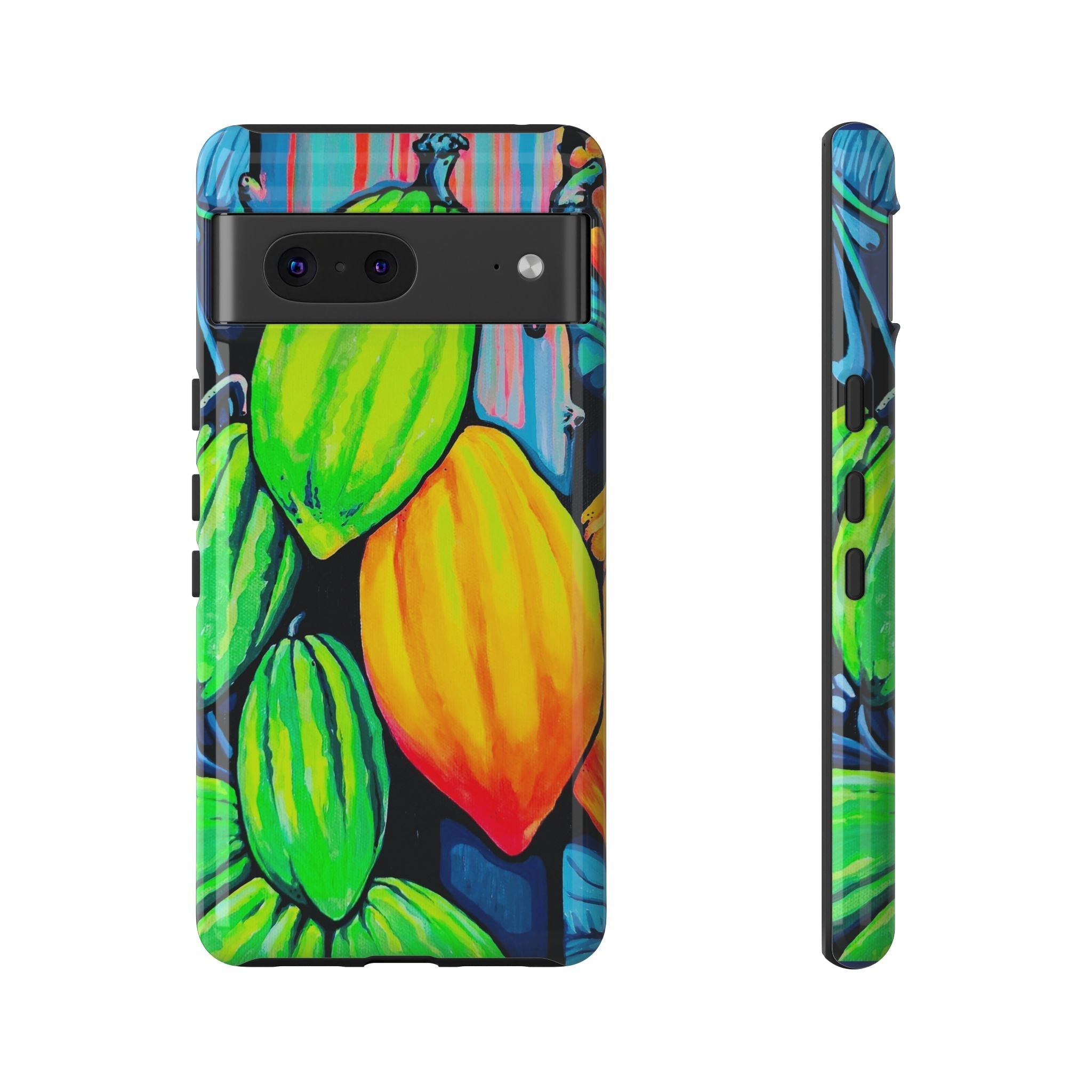 Neon Cacao Tough Phone Case