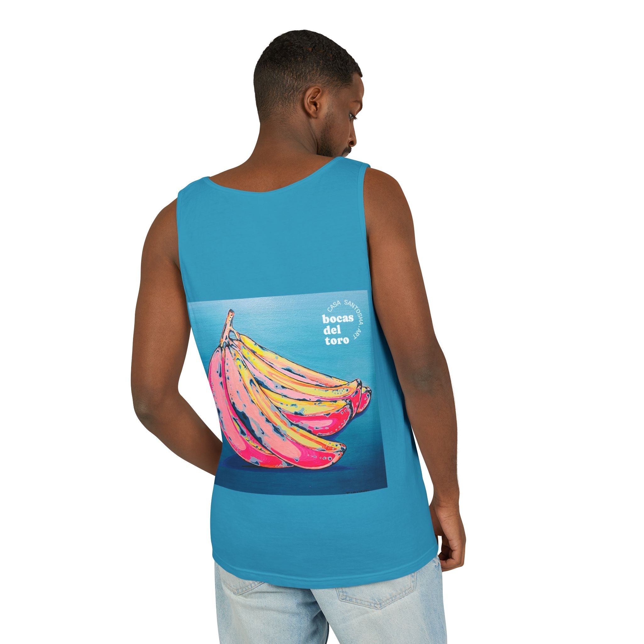 Unisex Neon Bananas Tank Top - Perfect for Summer Vibes