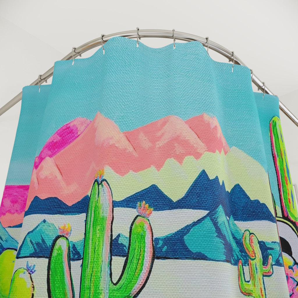 Cyclops Camel Pop Art Shower Curtain