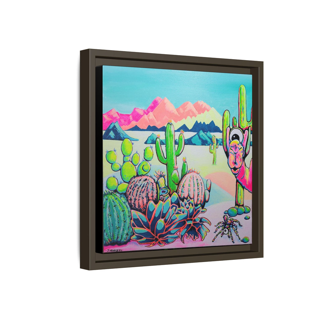 Framed Cyclops Camel Canvas Print