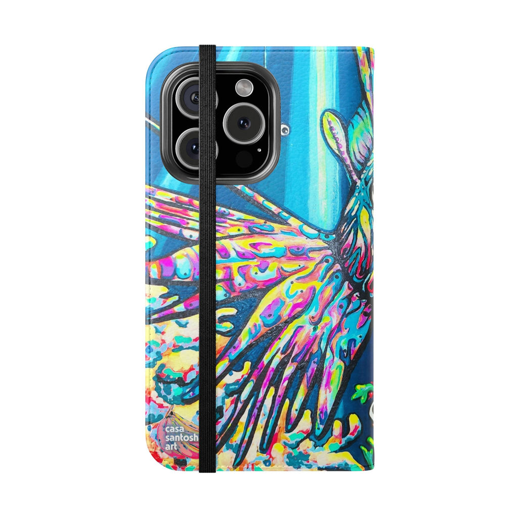 Cyclops Lionfish Flip Phone Case – Wallet Cover with Card Slots