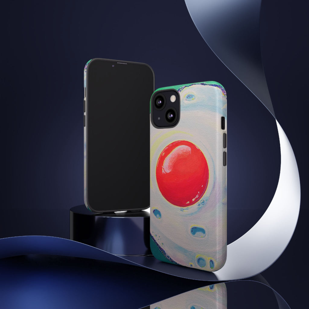 Neon Fried Egg Tough Phone Case