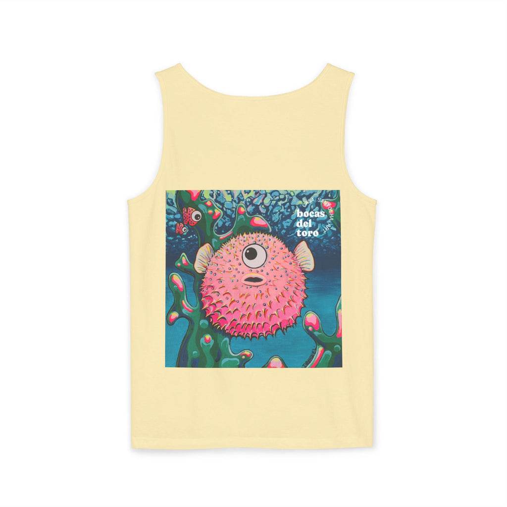Unisex Cyclops Pufferfish Tank Top - Perfect for Summer Vibes