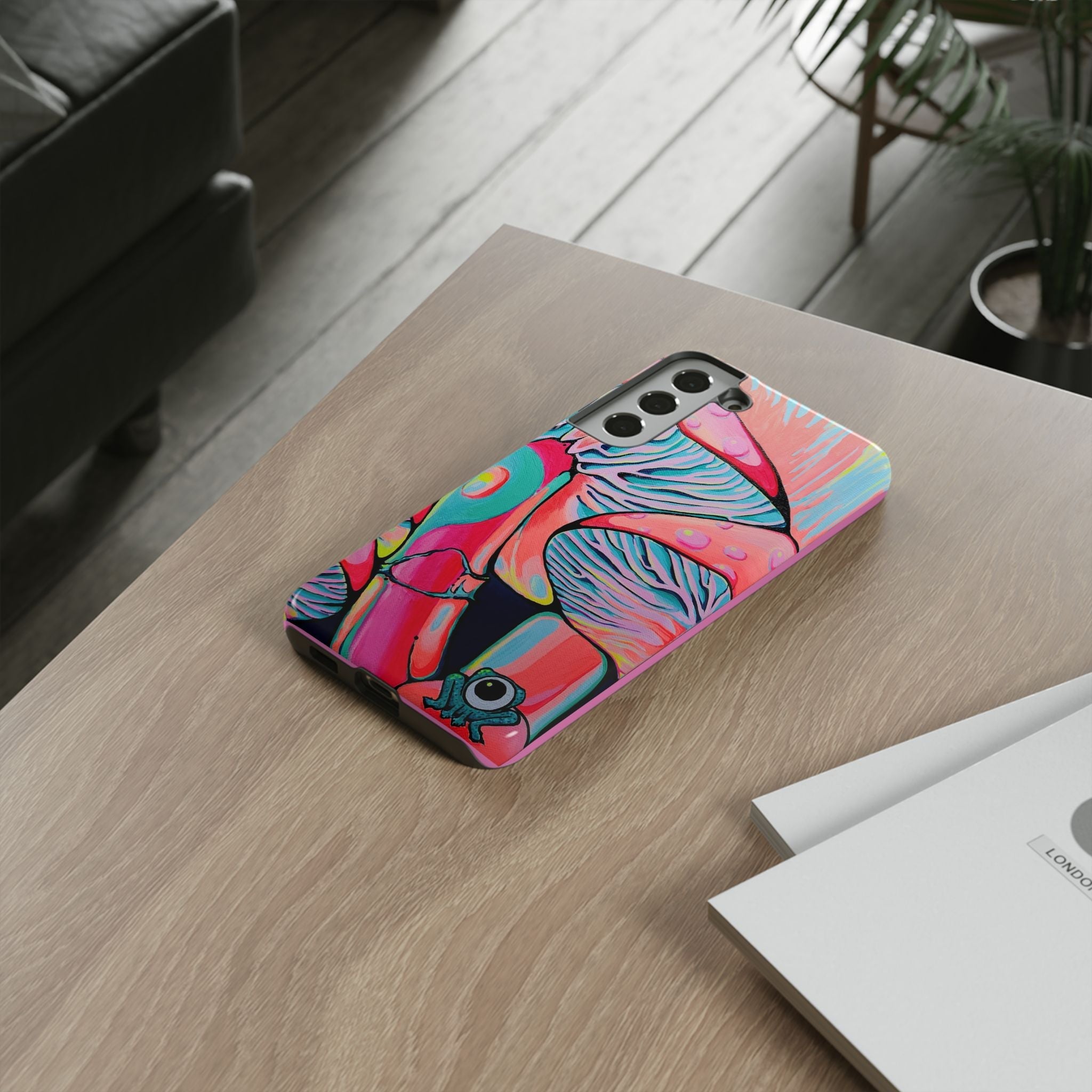 Trippy Mushrooms Tough Phone Case