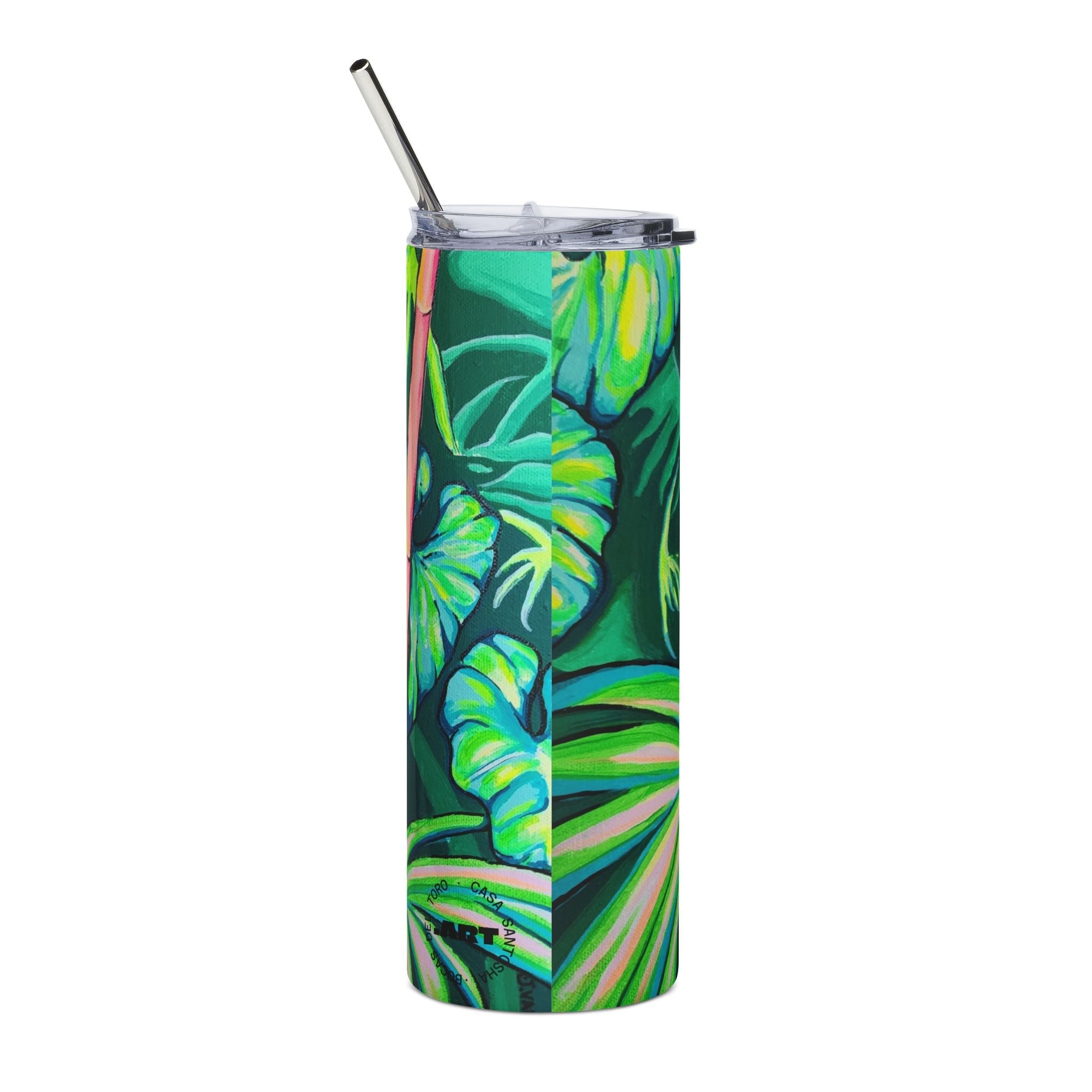 Cyclops Red Frog Stainless Steel Tumbler, 20oz | Fun Travel Mug, Eco-Friendly
