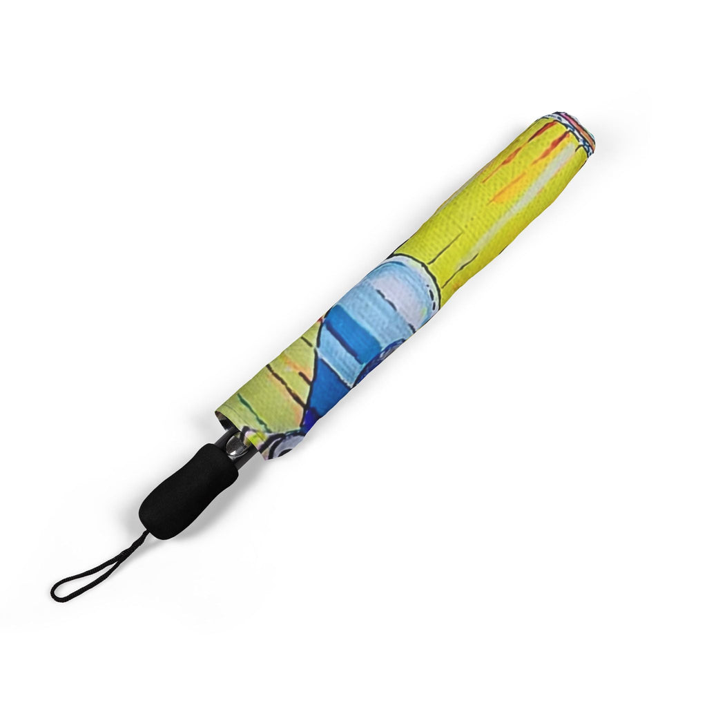 Cyclops Cat and Dog in Bocas Umbrella - Foldable & Stylish Rain Gear