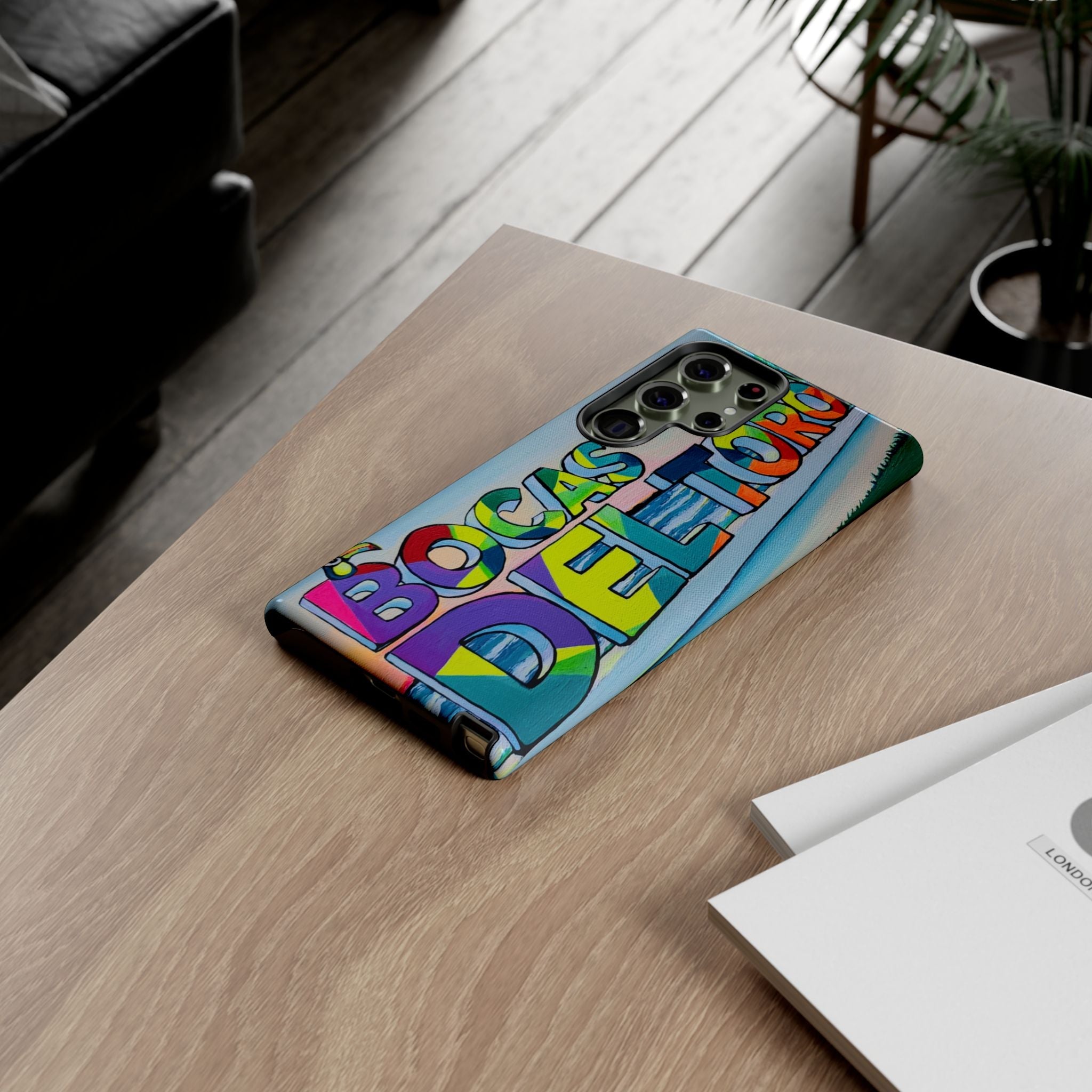 Bocas Del Toro Sign Tough Phone Case