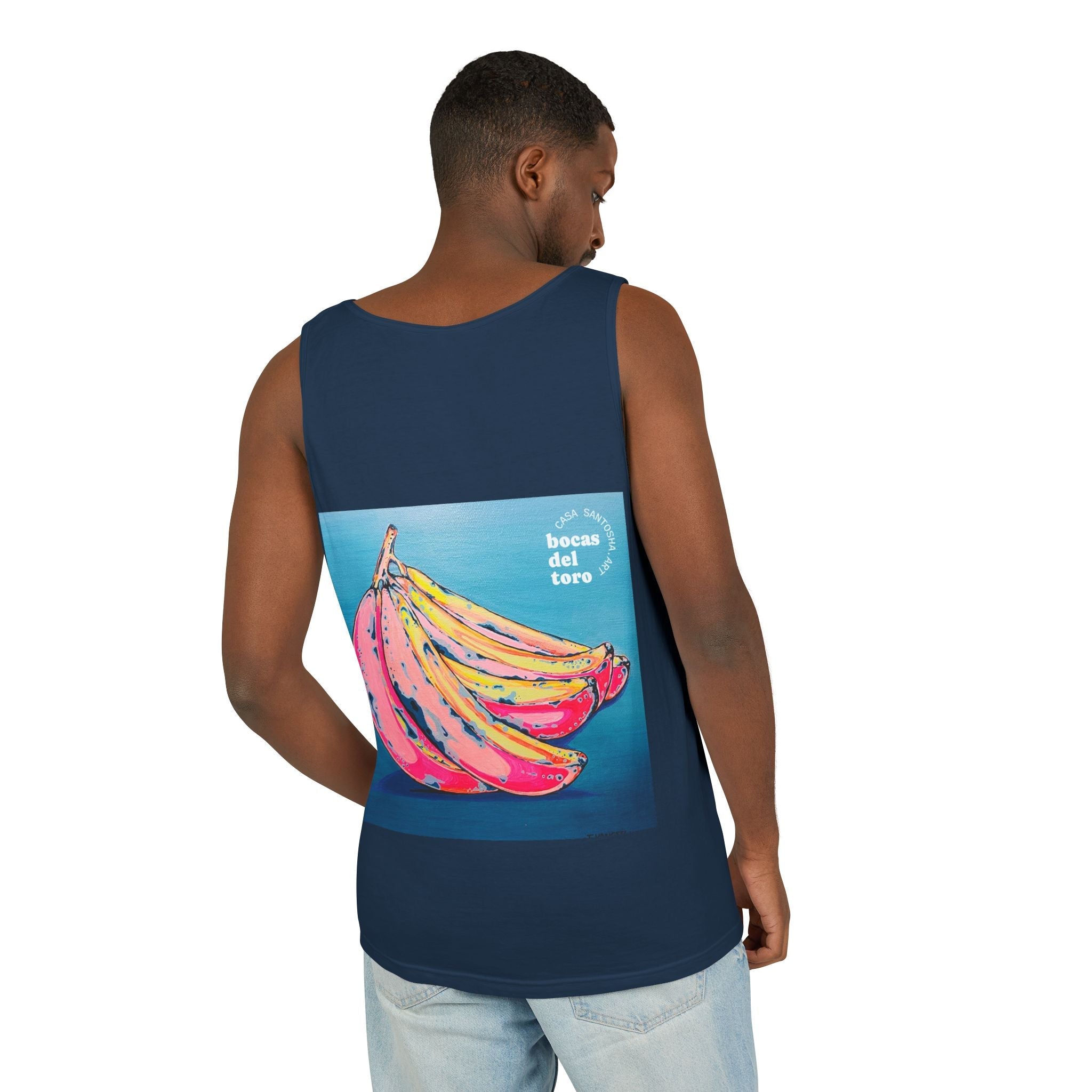 Unisex Neon Bananas Tank Top - Perfect for Summer Vibes