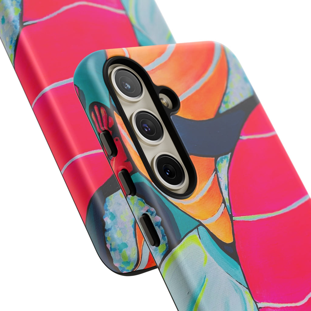 Neon Sushi Tough Phone Case
