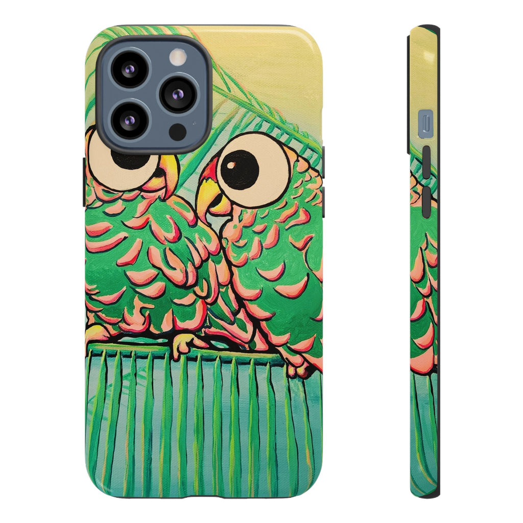 Chatty Cyclops Parrots Tough Phone Case