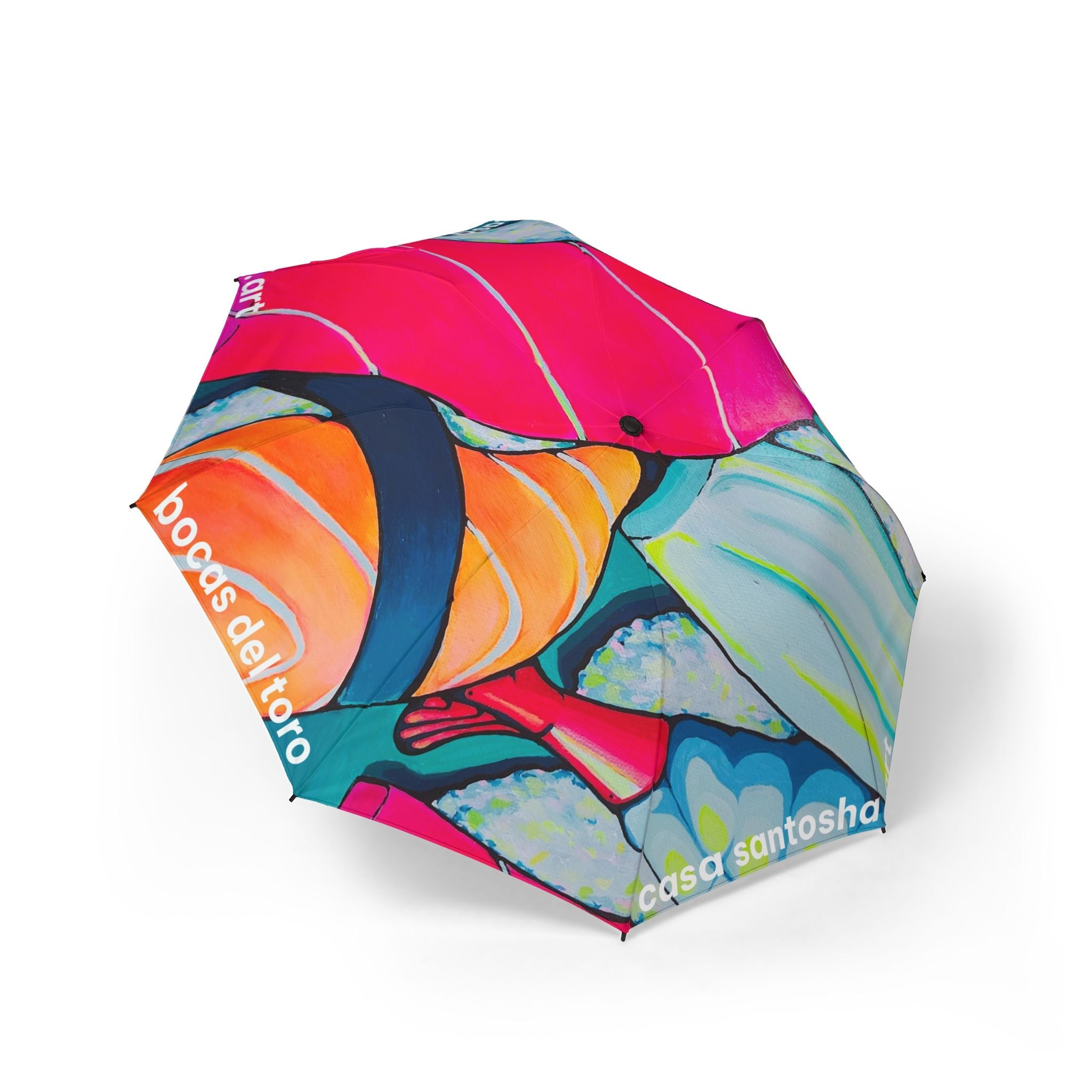 Neon Sushi Umbrella - Foldable & Stylish Rain Gear