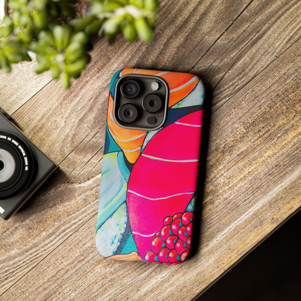 Neon Sushi Tough Phone Case
