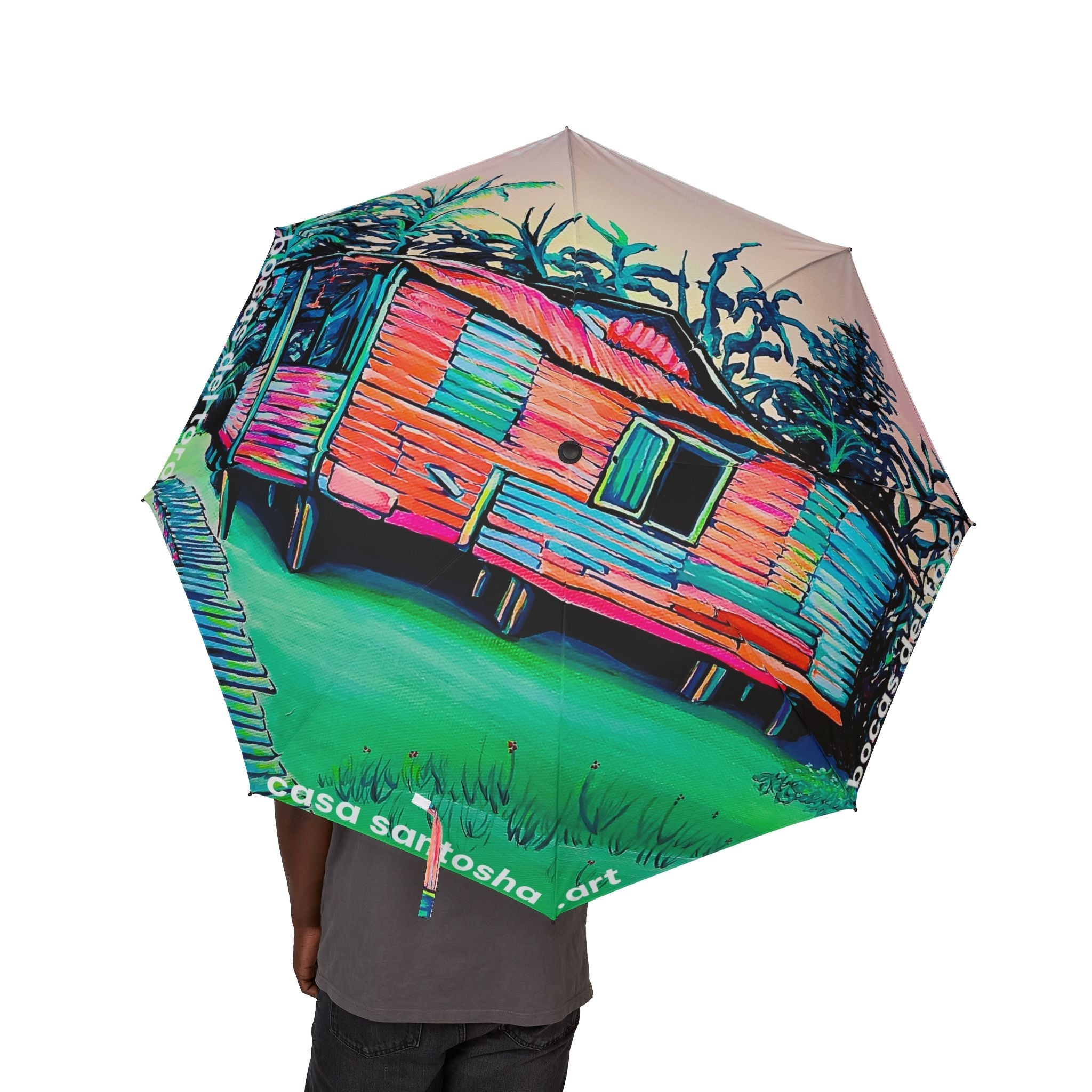 Luis Russell House Bocas Umbrella - Foldable & Stylish Rain Gear