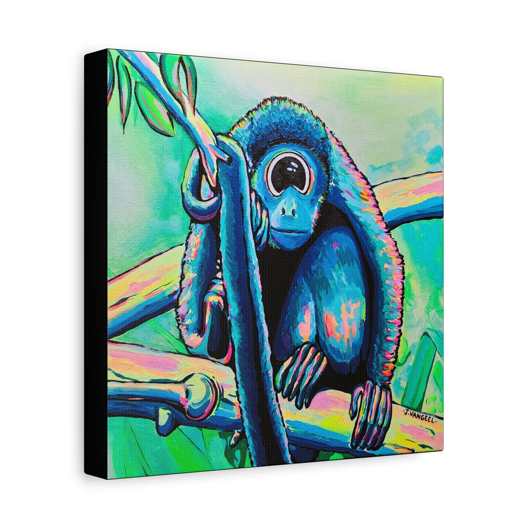 Cyclops Monkey Canvas Print, Original Artist Design, Home Decor, Wall Art