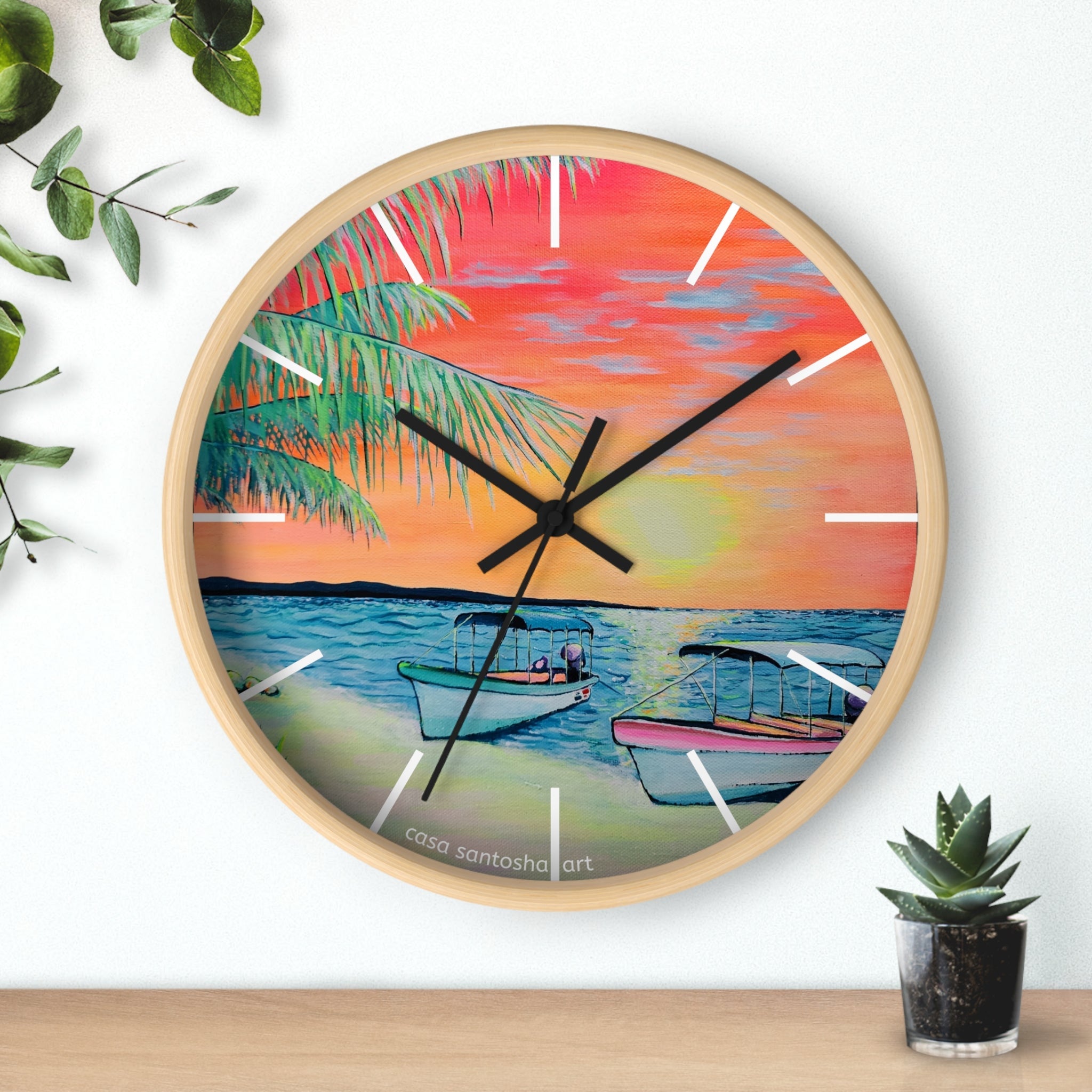 Panga Express Pop Art Wall Clock