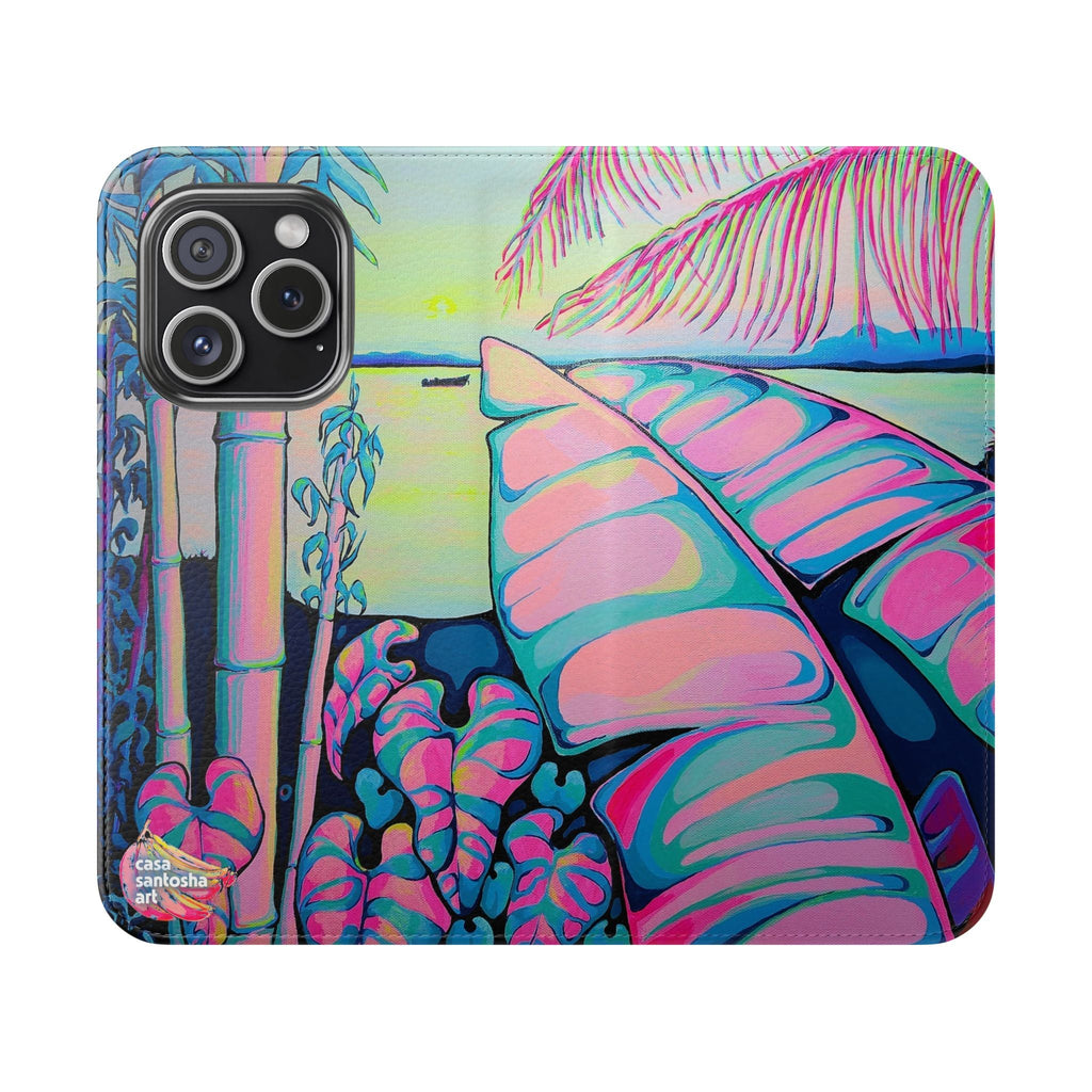 Serenity Bocas Flip Phone Case – Wallet Cover with Card Slots
