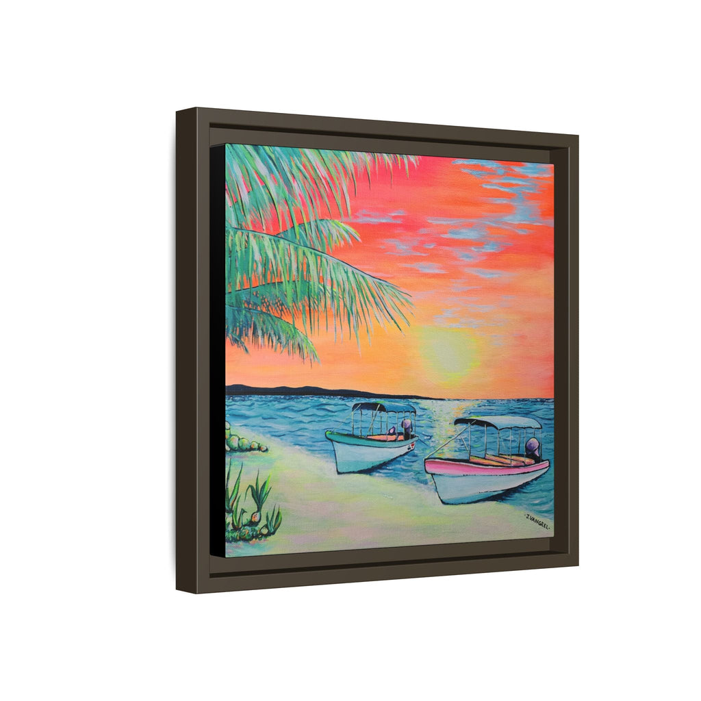 Framed Panga Express Canvas Print