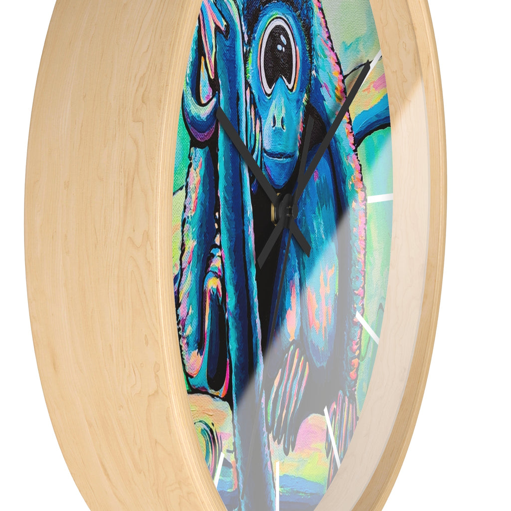Cyclops Monkey Pop Art Wall Clock