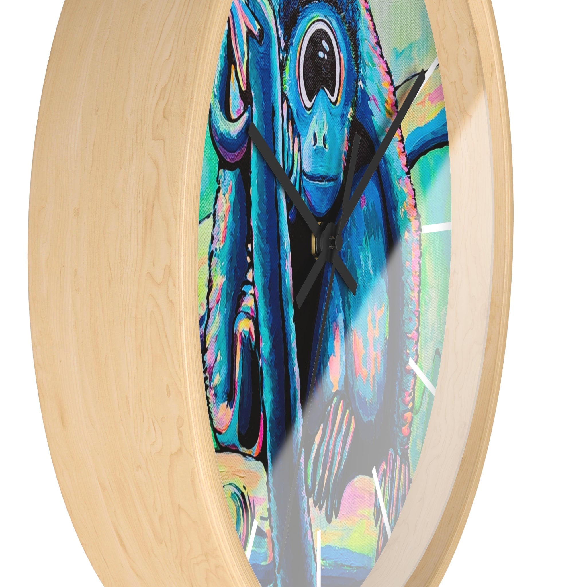 Cyclops Monkey Pop Art Wall Clock