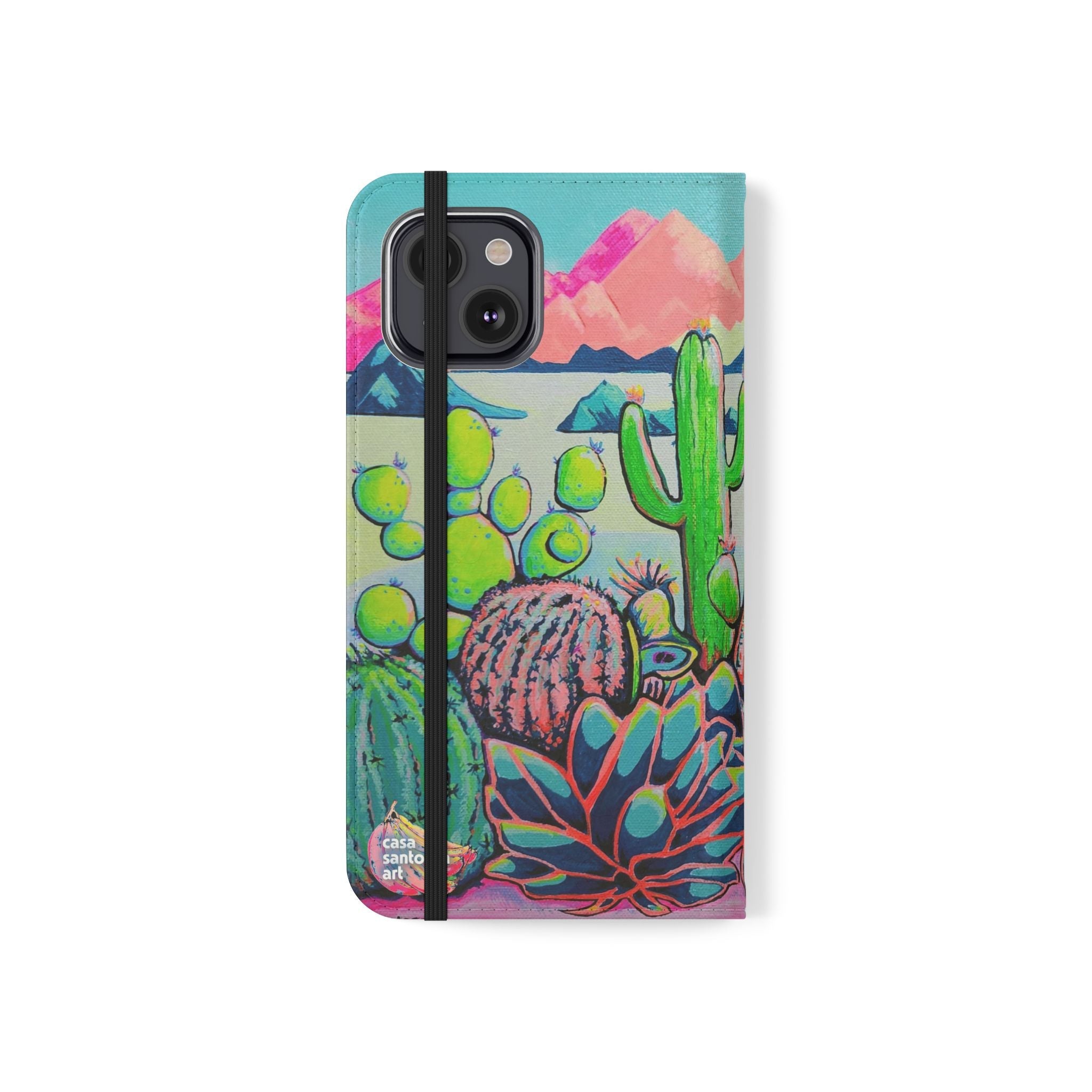 Cyclops Camel Flip Phone Case – Wallet Cover with Card Slots