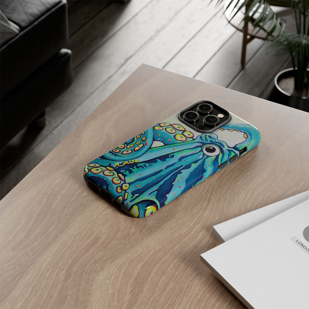 Cyclops Octopus Tough Phone Case