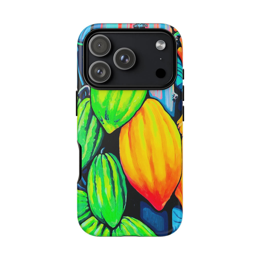 Neon Cacao Tough Phone Case